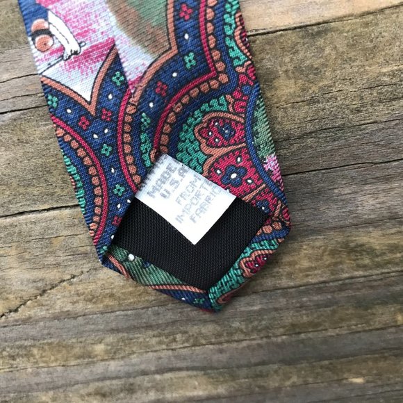 Resilio Men Tie Golf Print Neck Tie Castner Knott - Picture 8 of 9